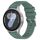 Cinturino per orologio in silicone con fibbia in acciaio tinta unita a testa piatta da 20 mm (verde oliva) Cinturino per orologio in silicone con fibbia in acciaio tinta unita a testa piatta da 20 mm (verde oliva)
