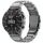Cinturino per orologio in metallo puro titanio con fibbia di sicurezza da 22 mm per Gamin (grigio) Cinturino per orologio in metallo puro titanio con fibbia di sicurezza da 22 mm per Gamin (grigio)