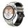 Cinturino per orologio in silicone stampato bicolore da 22 mm (nero sabbia chiaro) Cinturino per orologio in silicone stampato bicolore da 22 mm (nero sabbia chiaro)