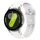 Cinturino in silicone con fibbia inversa cucita a grana ondulata per Samsung Galaxy Watch 7 da 40 mm / 44 mm (bianco ufficiale) Cinturino in silicone con fibbia inversa cucita a grana ondulata per Samsung Galaxy Watch 7 da 40 mm / 44 mm (bianco ufficiale)