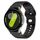 Cinturino in silicone con fibbia inversa cucita a grana ondulata per Samsung Galaxy Watch 7 da 40 mm / 44 mm (nero) Cinturino in silicone con fibbia inversa cucita a grana ondulata per Samsung Galaxy Watch 7 da 40 mm / 44 mm (nero)