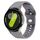 Cinturino in silicone con fibbia inversa cucita a grana ondulata per Samsung Galaxy Watch 7 da 40 mm / 44 mm (grigio siderale) Cinturino in silicone con fibbia inversa cucita a grana ondulata per Samsung Galaxy Watch 7 da 40 mm / 44 mm (grigio siderale)