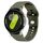 Cinturino in silicone con fibbia inversa cucita a grana ondulata per Samsung Galaxy Watch 7 da 40 mm / 44 mm (verde militare) Cinturino in silicone con fibbia inversa cucita a grana ondulata per Samsung Galaxy Watch 7 da 40 mm / 44 mm (verde militare)