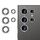 Per Samsung Galaxy S24 Ultra 5G Klebol - Protezione per obiettivo fotocamera individuale con anello diamantato (nero) Per Samsung Galaxy S24 Ultra 5G Klebol - Protezione per obiettivo fotocamera individuale con anello diamantato (nero)