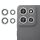 Per Motorola Moto G15 Klebol - Protezione per obiettivo fotocamera individuale con anello di diamanti (argento) Per Motorola Moto G15 Klebol - Protezione per obiettivo fotocamera individuale con anello di diamanti (argento)