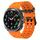Cinturino in silicone con doppia fibbia e pois colorati per Samsung Galaxy Watch Ultra 47mm (arancione) Cinturino in silicone con doppia fibbia e pois colorati per Samsung Galaxy Watch Ultra 47mm (arancione)