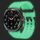 Cinturino in silicone con doppia fibbia e pois colorati per Samsung Galaxy Watch Ultra 47mm (trasparente e luminoso)