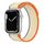 Cinturino per Apple Watch 46 mm / 49 mm / 45 mm / 44 mm xDfind in nylon a doppia sezione (arancione beige) Cinturino per Apple Watch 46 mm / 49 mm / 45 mm / 44 mm xDfind in nylon a doppia sezione (arancione beige)