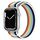 Cinturino per Apple Watch 42 mm / 41 mm / 40 mm / 38 mm xDfind in nylon a doppia sezione (arcobaleno bianco) Cinturino per Apple Watch 42 mm / 41 mm / 40 mm / 38 mm xDfind in nylon a doppia sezione (arcobaleno bianco)