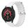 Cinturino per orologio in silicone tinta unita stile oceano xDfind da 20 mm (bianco) Cinturino per orologio in silicone tinta unita stile oceano xDfind da 20 mm (bianco)