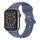 Cinturino in silicone con fibbia a farfalla xDfind per Apple Watch 42 mm / 41 mm / 40 mm / 38 mm (blu navy)