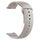 Cinturino per orologio in silicone Pure Color xDfind da 20 mm (grigio)