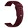 Cinturino per orologio in silicone Pure Color xDfind da 22 mm (rosso vino) Cinturino per orologio in silicone Pure Color xDfind da 22 mm (rosso vino)