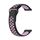 Cinturino per orologio in silicone bicolore xDfind da 20 mm (nero e rosa)