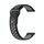 Cinturino per orologio in silicone bicolore xDfind da 22 mm (nero grigio)