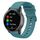 Cinturino per orologio in silicone piatto xDfind da 20 mm, colore puro (verde aghi di pino) Cinturino per orologio in silicone piatto xDfind da 20 mm, colore puro (verde aghi di pino)