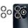 Per Tecno Pop 8 Klebol - Protezione per obiettivo della fotocamera con anello diamantato (nero) Per Tecno Pop 8 Klebol - Protezione per obiettivo della fotocamera con anello diamantato (nero)
