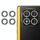 Per Xiaomi Poco X7 Klebol - Protezione individuale per obiettivo fotocamera con anello diamantato (nero) Per Xiaomi Poco X7 Klebol - Protezione individuale per obiettivo fotocamera con anello diamantato (nero)