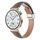 Cinturino per orologio in vera pelle con fibbia magnetica pieghevole, sottile, effetto litchi, da 18 mm (bronzo) Cinturino per orologio in vera pelle con fibbia magnetica pieghevole, sottile, effetto litchi, da 18 mm (bronzo)