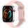 Cinturino in silicone con fibbia a farfalla per Huawei Watch Fit 4 Slim (rosa chiaro e arancione) Cinturino in silicone con fibbia a farfalla per Huawei Watch Fit 4 Slim (rosa chiaro e arancione)
