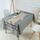 Tovaglia impermeabile in lino criptato per uso domestico, dimensioni: 140x140 cm (orso grigio)