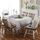 Tovaglia in lino motivo retrò per cena Decorazioni per la casa Tovaglia antipolvere, dimensioni: 85x85cm (porcellana Celadon) Tovaglia in lino motivo retrò per cena Decorazioni per la casa Tovaglia antipolvere, dimensioni: 85x85cm (porcellana Celadon)