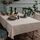 Tovaglia in cotone di lino per feste natalizie, tovaglia abbronzante, rettangolare, dimensioni: 140x140 cm (bianco) Tovaglia in cotone di lino per feste natalizie, tovaglia abbronzante, rettangolare, dimensioni: 140x140 cm (bianco)