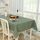 Tovaglia da pranzo in cotone con tovaglia, dimensioni: 90x90 cm (punti blu)