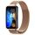 Cinturino per orologio in metallo milanese xDfind per Huawei Band 10/9/8 (oro rosa) Cinturino per orologio in metallo milanese xDfind per Huawei Band 10/9/8 (oro rosa)