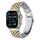Cinturino in metallo a cinque perline con sgancio rapido per Apple Watch da 46 mm / 49 mm / 45 mm / 44 mm (argento/oro) Cinturino in metallo a cinque perline con sgancio rapido per Apple Watch da 46 mm / 49 mm / 45 mm / 44 mm (argento/oro)