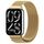 Cinturino in maglia d'acciaio magnetica Milan per Xiaomi Smart Band 9 Pro / 8 Pro xDfind (oro) Cinturino in maglia d'acciaio magnetica Milan per Xiaomi Smart Band 9 Pro / 8 Pro xDfind (oro)