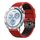 Cinturino per orologio in silicone traspirante bicolore a tre file da 22 mm (rosso e nero) Cinturino per orologio in silicone traspirante bicolore a tre file da 22 mm (rosso e nero)