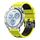 Cinturino per orologio in silicone traspirante bicolore a tre file da 22 mm (nero lime) Cinturino per orologio in silicone traspirante bicolore a tre file da 22 mm (nero lime)