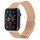 Cinturino per Apple Watch 46mm / 49mm / 45mm / 44mm in titanio milanese magnetico a doppia sezione (oro rosa) Cinturino per Apple Watch 46mm / 49mm / 45mm / 44mm in titanio milanese magnetico a doppia sezione (oro rosa)