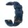 For Gamin 26mm xDfind Silicone Sport Pure Color Watch Band(Dark Blue)