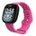 Cinturino in silicone per Fitbit Versa 4 / Versa 3 / Sense2 / Sense xDfind, taglia: S (rosso rosa) Cinturino in silicone per Fitbit Versa 4 / Versa 3 / Sense2 / Sense xDfind, taglia: S (rosso rosa)