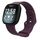 Cinturino in silicone per Fitbit Versa 4 / Versa 3 / Sense2 / Sense xDfind, taglia: S (viola scuro) Cinturino in silicone per Fitbit Versa 4 / Versa 3 / Sense2 / Sense xDfind, taglia: S (viola scuro)