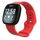 Cinturino in silicone per Fitbit Versa 4 / Versa 3 / Sense2 / Sense xDfind, taglia: S (rosso) Cinturino in silicone per Fitbit Versa 4 / Versa 3 / Sense2 / Sense xDfind, taglia: S (rosso)
