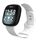 Cinturino in silicone per Fitbit Versa 4 / Versa 3 / Sense2 / Sense xDfind, taglia: L (bianco) Cinturino in silicone per Fitbit Versa 4 / Versa 3 / Sense2 / Sense xDfind, taglia: L (bianco)