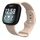 Cinturino in silicone per Fitbit Versa 4 / Versa 3 / Sense2 / Sense xDfind, taglia: L (rosa sabbia) Cinturino in silicone per Fitbit Versa 4 / Versa 3 / Sense2 / Sense xDfind, taglia: L (rosa sabbia)