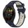 Cinturino in silicone con fibbia in acciaio bicolore per Garmin xDfind Sports da 22 mm (blu notte + luce stellare) Cinturino in silicone con fibbia in acciaio bicolore per Garmin xDfind Sports da 22 mm (blu notte + luce stellare)