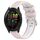 Cinturino in silicone con fibbia in acciaio bicolore per Garmin xDfind Sports da 20 mm (rosa + bianco) Cinturino in silicone con fibbia in acciaio bicolore per Garmin xDfind Sports da 20 mm (rosa + bianco)