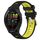 Cinturino in silicone con fibbia in acciaio bicolore per Garmin xDfind Sports da 20 mm (nero + verde lime) Cinturino in silicone con fibbia in acciaio bicolore per Garmin xDfind Sports da 20 mm (nero + verde lime)