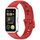 Cinturino per orologio in silicone lucido xDfind con bottone a pressione per Huawei Band 10/9/8 (rosso) Cinturino per orologio in silicone lucido xDfind con bottone a pressione per Huawei Band 10/9/8 (rosso)