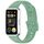 Cinturino per orologio in silicone lucido xDfind con bottone a pressione per Huawei Band 10/9/8 (verde scuro) Cinturino per orologio in silicone lucido xDfind con bottone a pressione per Huawei Band 10/9/8 (verde scuro)
