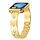 Per Xiaomi Mi Band 8 Pro / Redmi Watch 4, cinturino in metallo con fiocco di neve e petali (oro) Per Xiaomi Mi Band 8 Pro / Redmi Watch 4, cinturino in metallo con fiocco di neve e petali (oro)