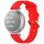 Cinturino da polso in silicone con fibbia argentata a sgancio rapido per Garmin Lily 2 xDfind (rosso) Cinturino da polso in silicone con fibbia argentata a sgancio rapido per Garmin Lily 2 xDfind (rosso)