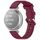 Cinturino da polso in silicone con fibbia argentata a sgancio rapido per Garmin Lily 2 xDfind (rosso vino) Cinturino da polso in silicone con fibbia argentata a sgancio rapido per Garmin Lily 2 xDfind (rosso vino)