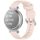 Cinturino in silicone con fibbia argentata a sgancio rapido per Garmin Lily 2 xDfind (rosa) Cinturino in silicone con fibbia argentata a sgancio rapido per Garmin Lily 2 xDfind (rosa)