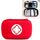 25 in 1 EVA Portable Car Home Outdoor Emergency Supplies Kit Survival Rescue Box (rosso) 25 in 1 EVA Portable Car Home Outdoor Emergency Supplies Kit Survival Rescue Box (rosso)